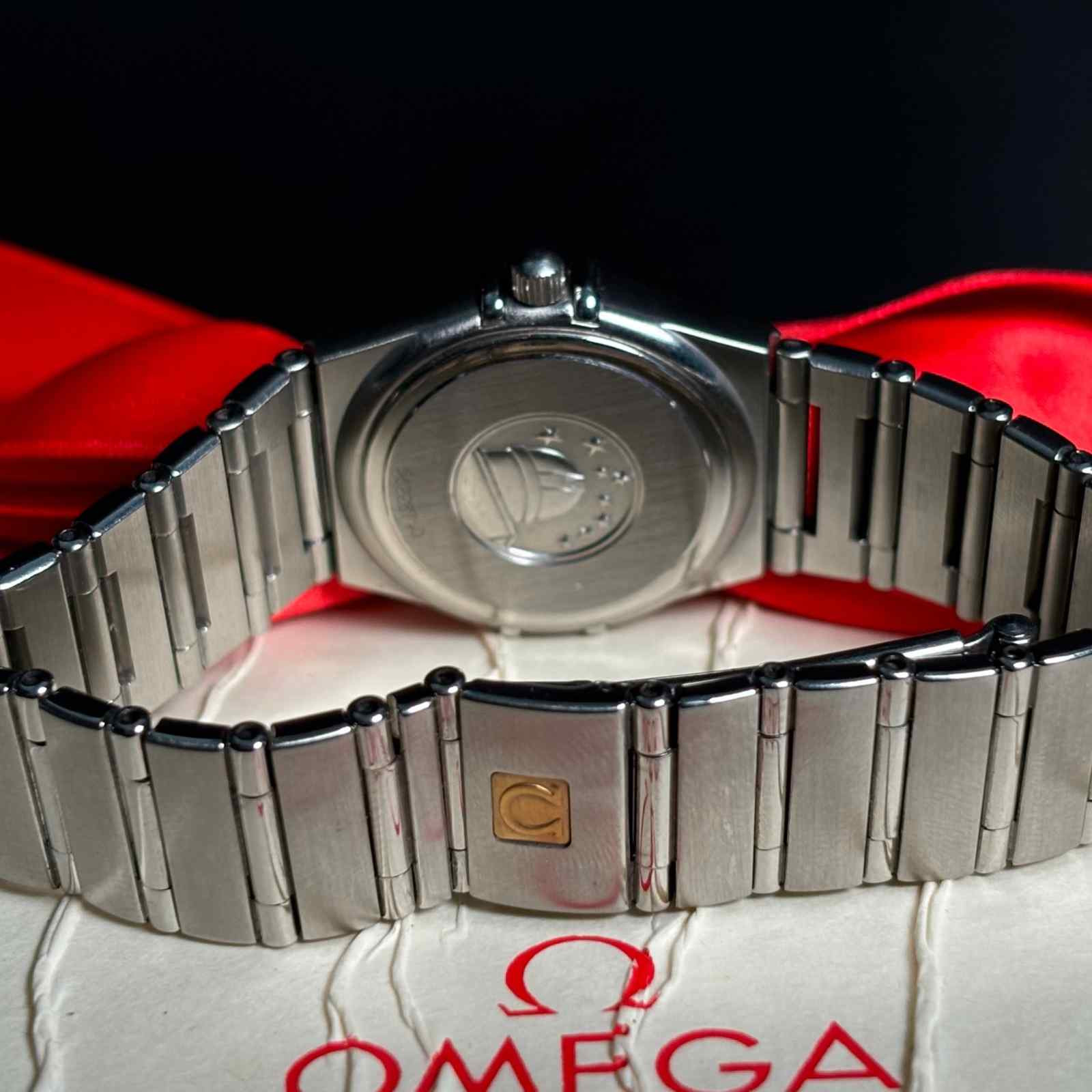 ساعت زنانه امگا 25.5 میلیمتری تمام استیل Omega Constellation