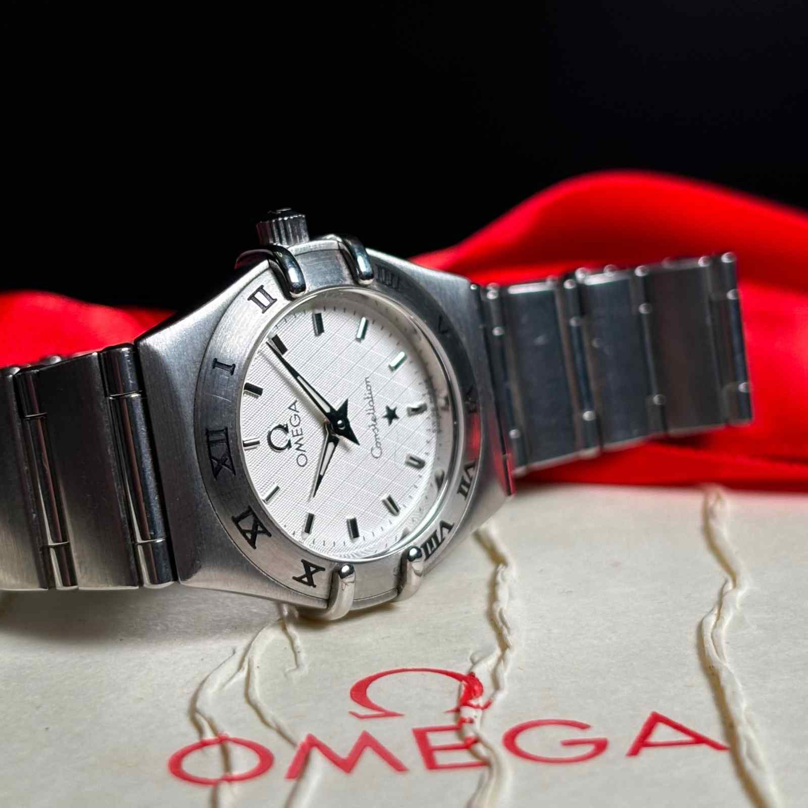 ساعت زنانه امگا 22.5 میلیمتری تمام استیل  Omega Constellation