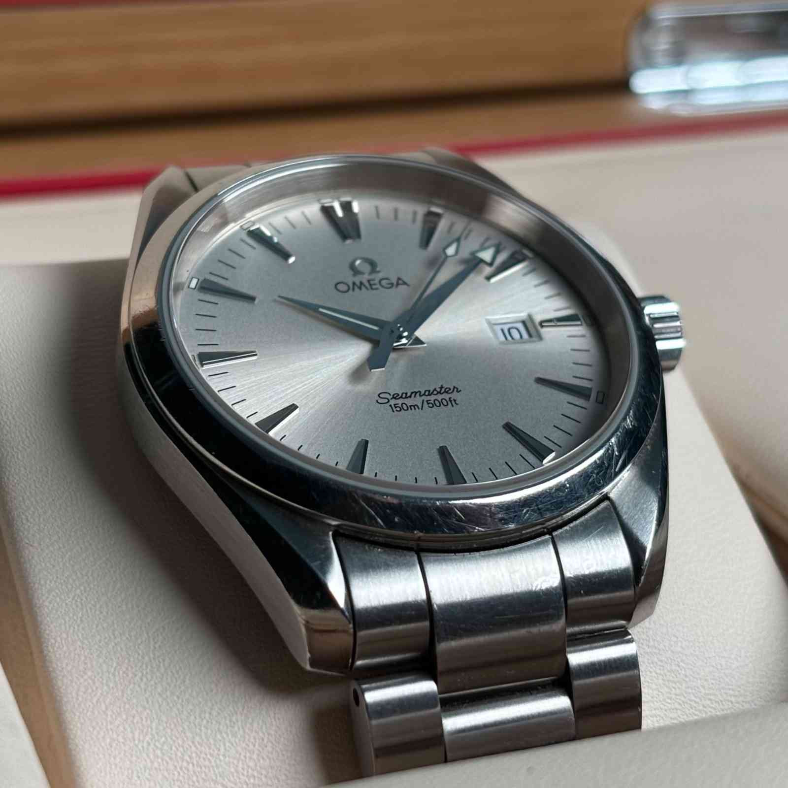ساعت امگا مردانه  39 میلیمتری تمام استیل  OMEGA Sea Master